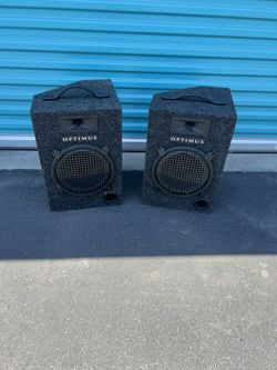 Optimus 10” pa Speakers 