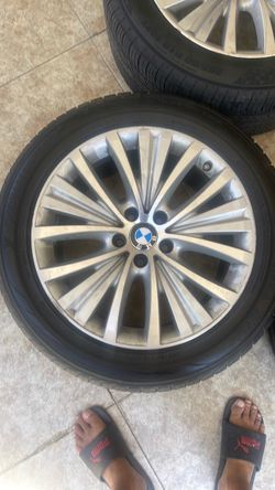 BMW wheel and tire