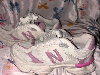 New Balance 9060 White Pink Sneakers