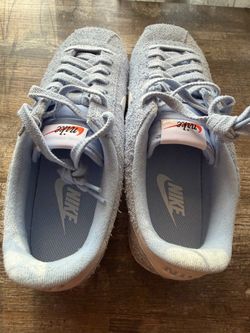 Nike Low-Top Sneakers Light Blue Suede