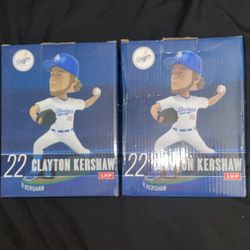Clayton Kershaw Bobble Heads