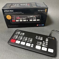 Blackmagic Design ATEM Mini HDMI Live Stream Video Switcher for YouTube Zoom OBS