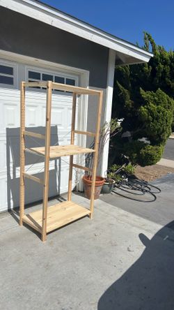 IKEA. Wood cabinet.