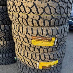 📲‼️33x12.50R18 Vendo Set De Llantas Nuevas Headway At
