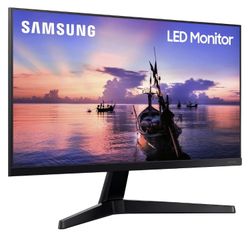 Samsung - T350 Series 27" IPS LED FHD, AMD FreeSync, VESA, HDMI - Dark Blue Gray