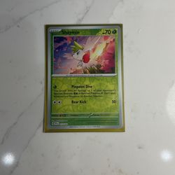 Reverse Holo Shaymin Pokemon Card