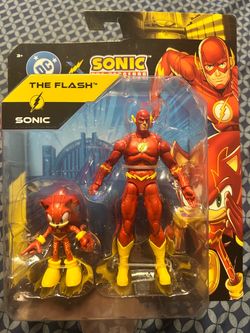 DC The Flash & Sonic The Hedgehog collab