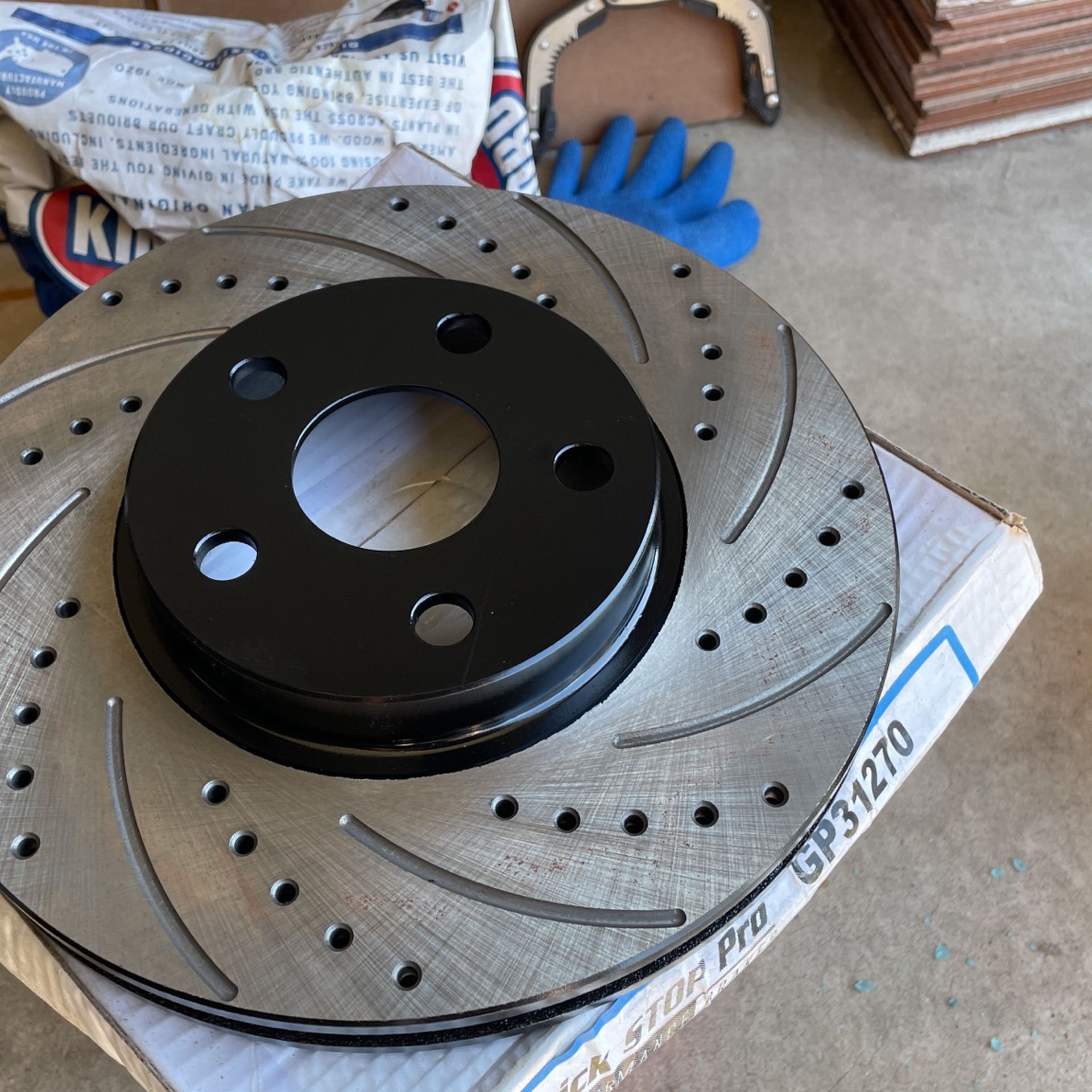 Brake Rotor For A Toyota Corolla