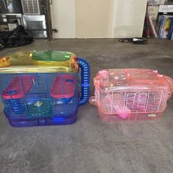 Hamster Cage And Food