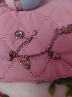 Silver 925 charm bracelet