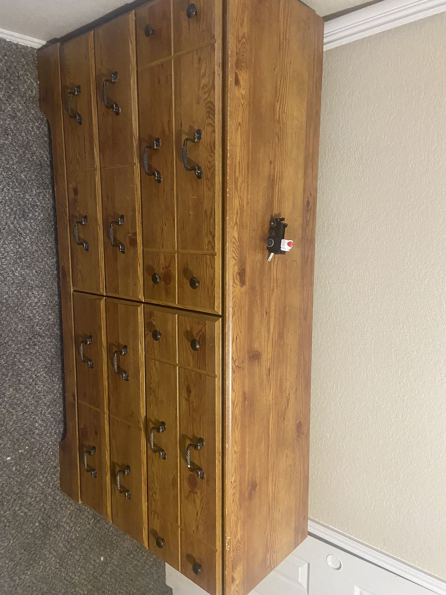 Twin Sized Bump Bed dresser