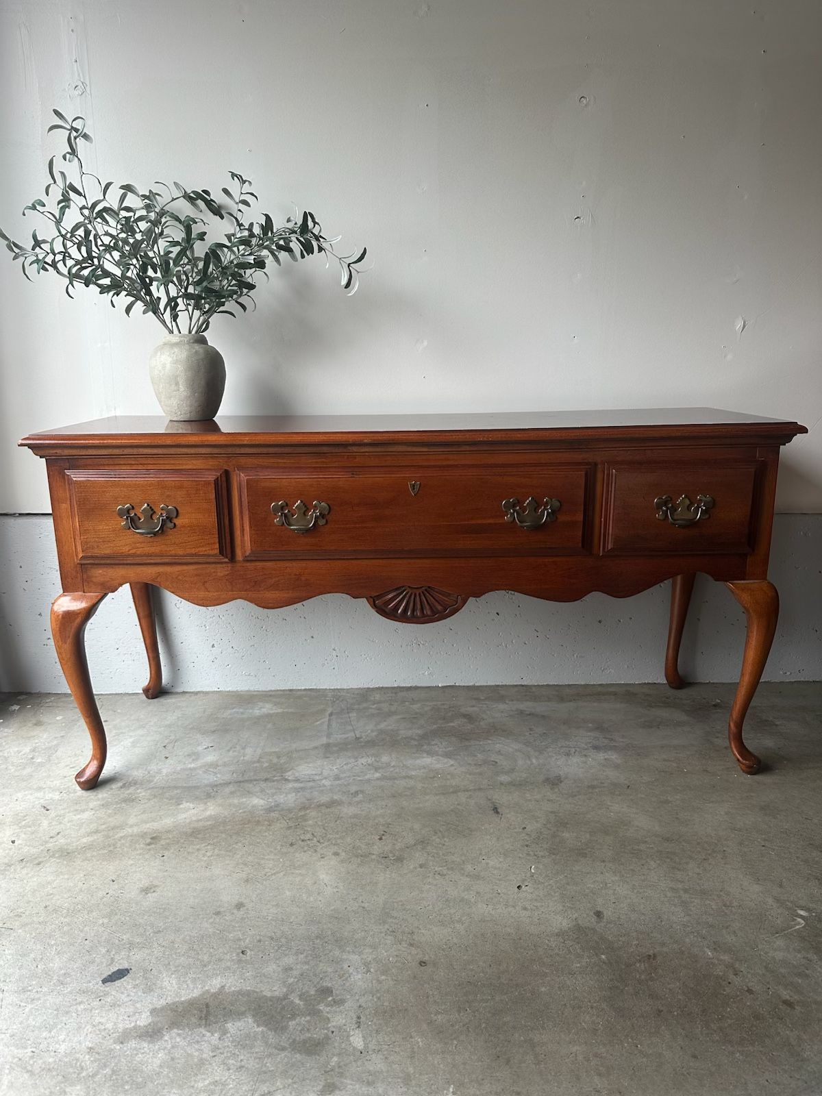 Vintage American Drew Cherry Server / Console Table