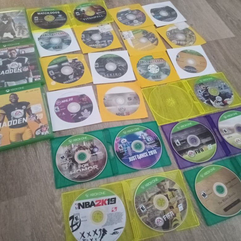 26 XBOX one Games Pickup Only
