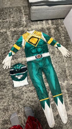 Power Ranger Green Outfit Kids