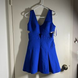 BCBG Maxazria Blue Dress