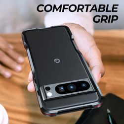Pixel 8 Pro Aluminum Frame Case - SILVER