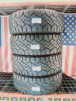4 Used Tires LT275/70R18 GOODYEAR WRANGLER DURATRAC KEVLAR TRUCK JEEP 10 PLY ALL TERRAIN 275 70 18