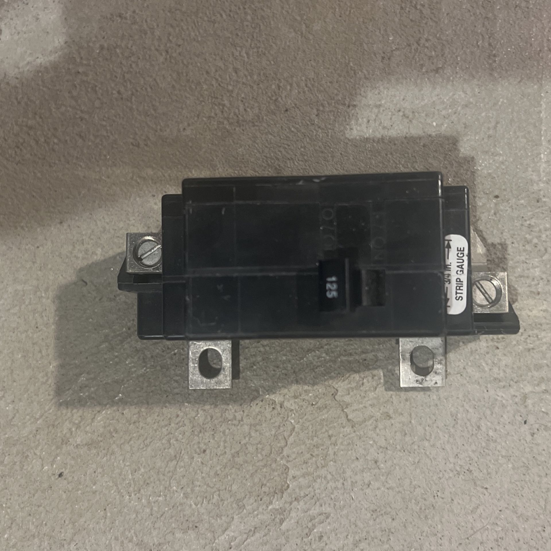 125A Square D QO Main Circuit Breaker