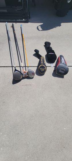 Golf Clubs – TaylorMade Burner, Wilson Ultra Hybrid & BTM Driver