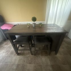 Dinning Table Bar Chairs 