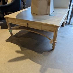 Large One Drawer Coffee Table 