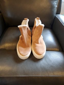 Camel Boot Sneakers Size 8.5