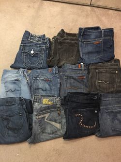 Mens designer jeans. Sevens. Rock n republic