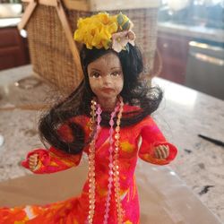 Vintage Made In Hawaii Aloha Doll