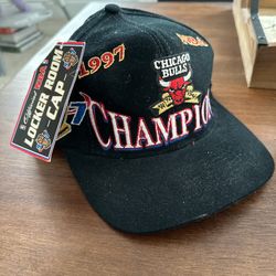 1997 Chicago Bulls Championship Hat