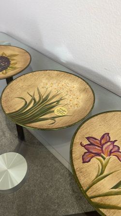 Vintage formalities Baum brothers decorative plate set