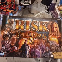 Risk Lord Of The Rings Trilogy Edition 