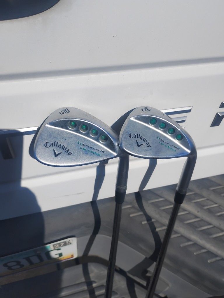 Golf Clubs! Callaway Mack Daddy PM Grind Wedges! 56 & 60 Degree!