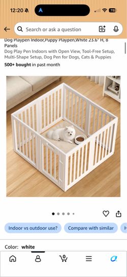 Animal Play Pen 8 panel