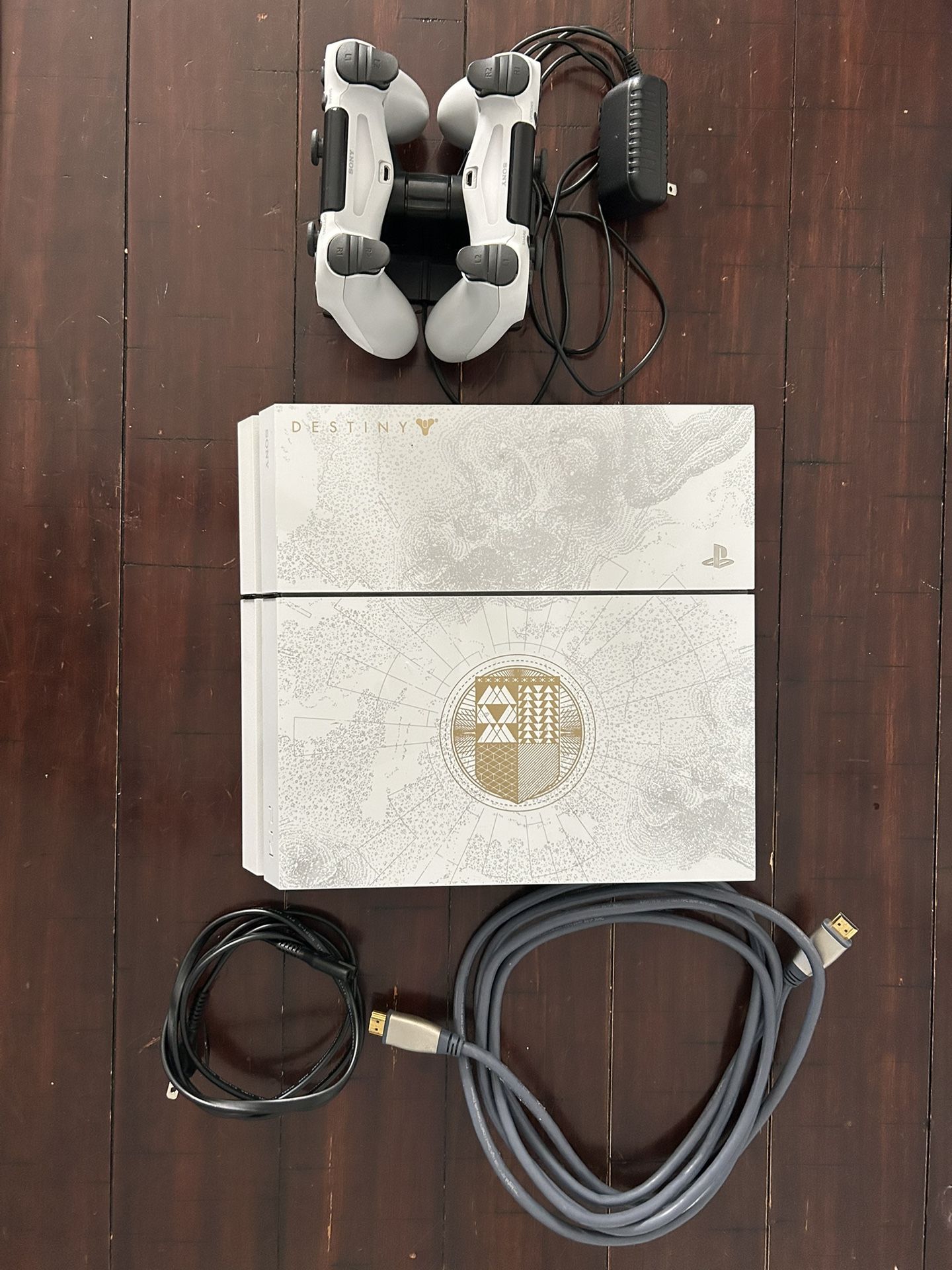 PS4 LE Destiny Console W/ 1 White Controller