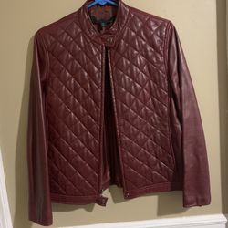 Women Cherish Brown Leather Jacket 
