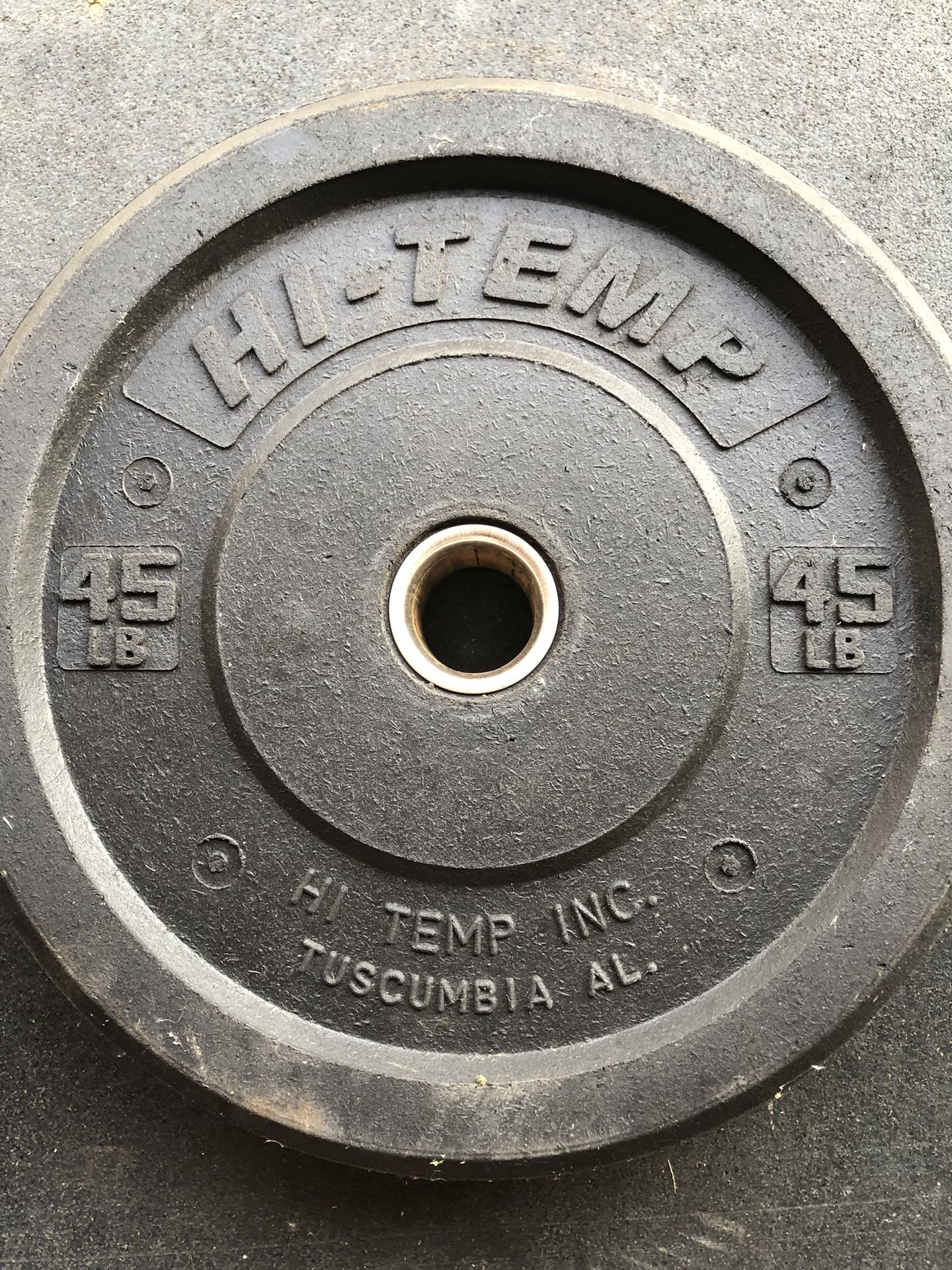 Hi- Temp Bumper Plates