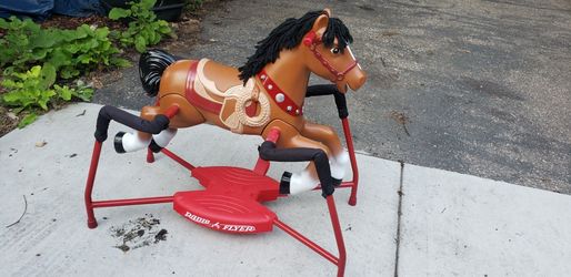 Kids Children's Rocking Horse New
