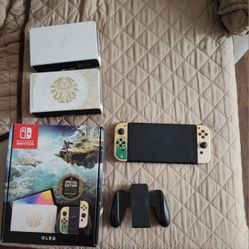 Nintendo Switch Oled Legend Of Zelda Edition 