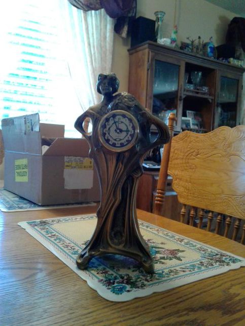 Bronze Antique Clock