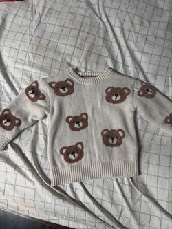 Cat jack teddy bear sweater