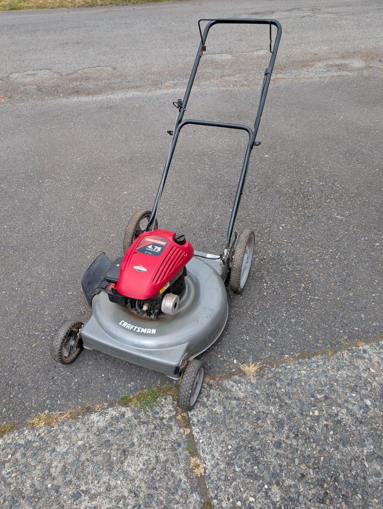 Craftsman High Wheel Side Discharge Lawn Mower Lawn Mower