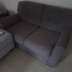 Dark Gray Loveseat