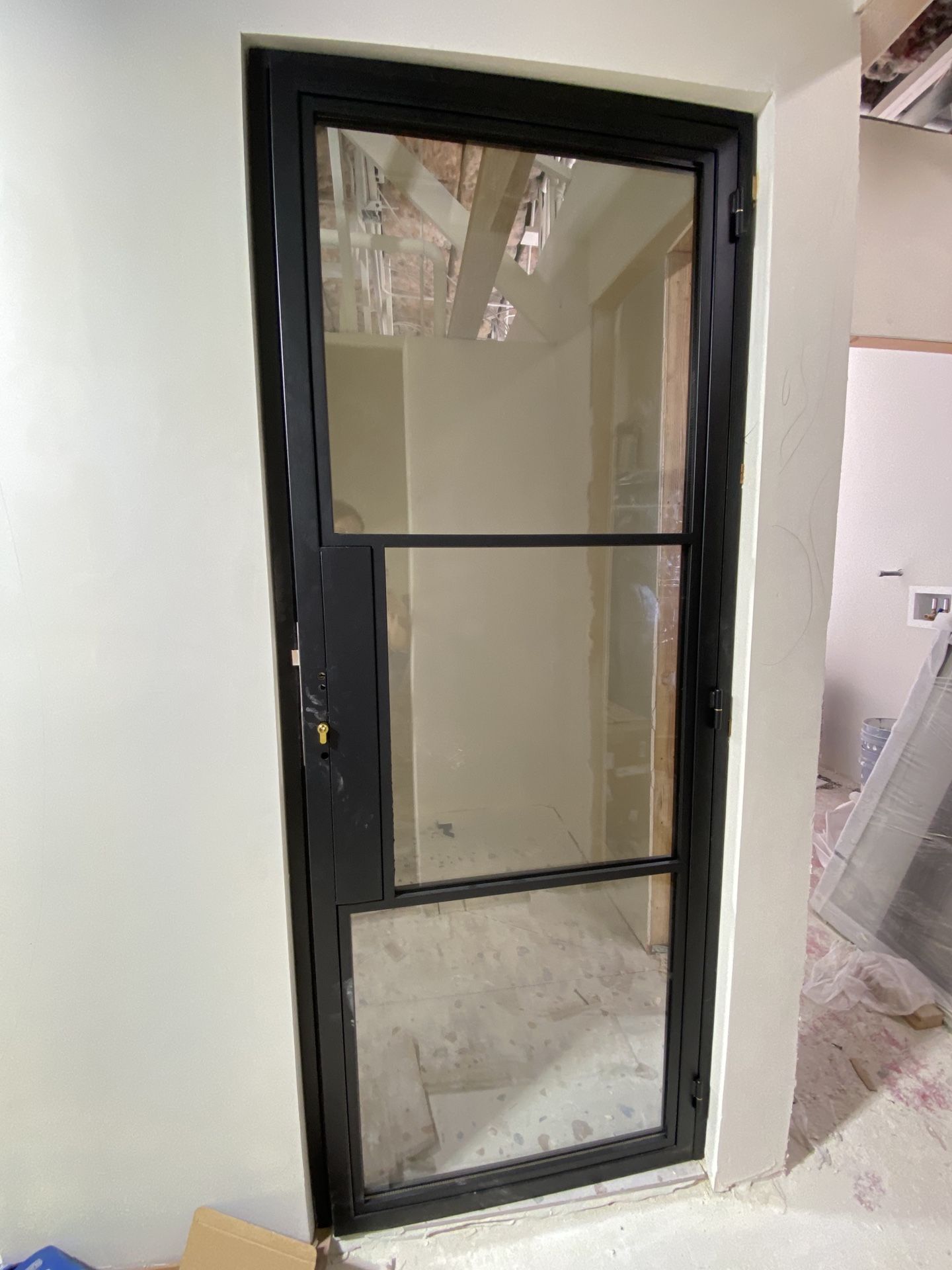 New Steel Glass Doors Double Tempered Custom Made