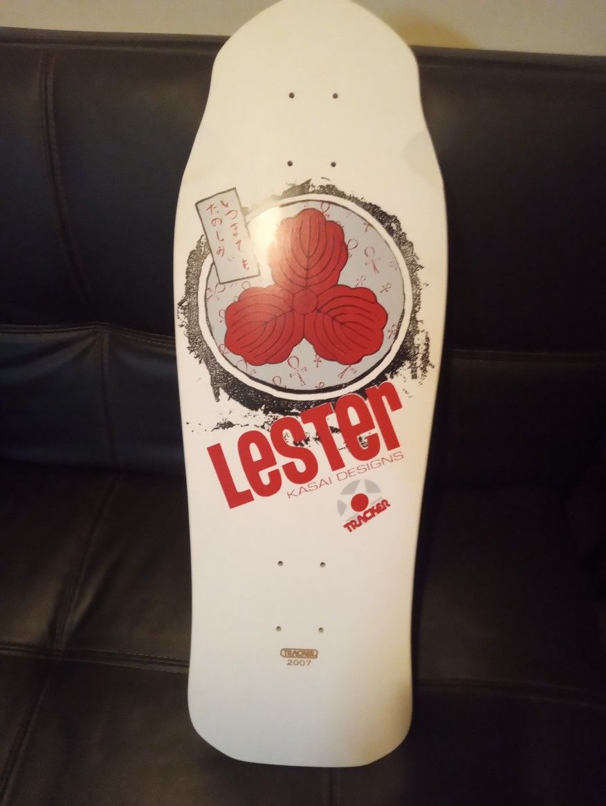 Lester Kasai Tracker Skateboard Deck