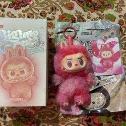 Pop Mart Labubu The Monsters Big into Energy Series Vinyl Plush Pendant - Love - (WILLING TO NEGOTIATE DM BEFORE BUYING‼️) #popmart #labubu #vinyl #lo