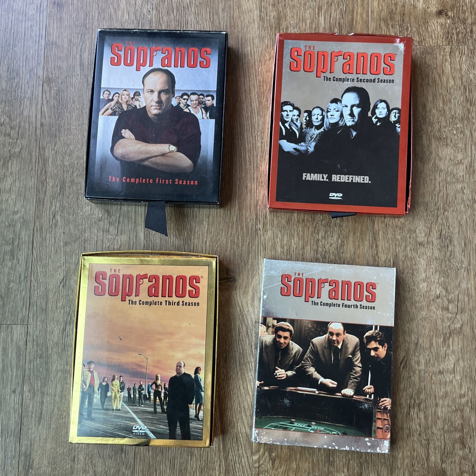 The Sopranos: The Complete First 1st, 2nd, 3rd, 4 Th Seasons  DVD Box Set