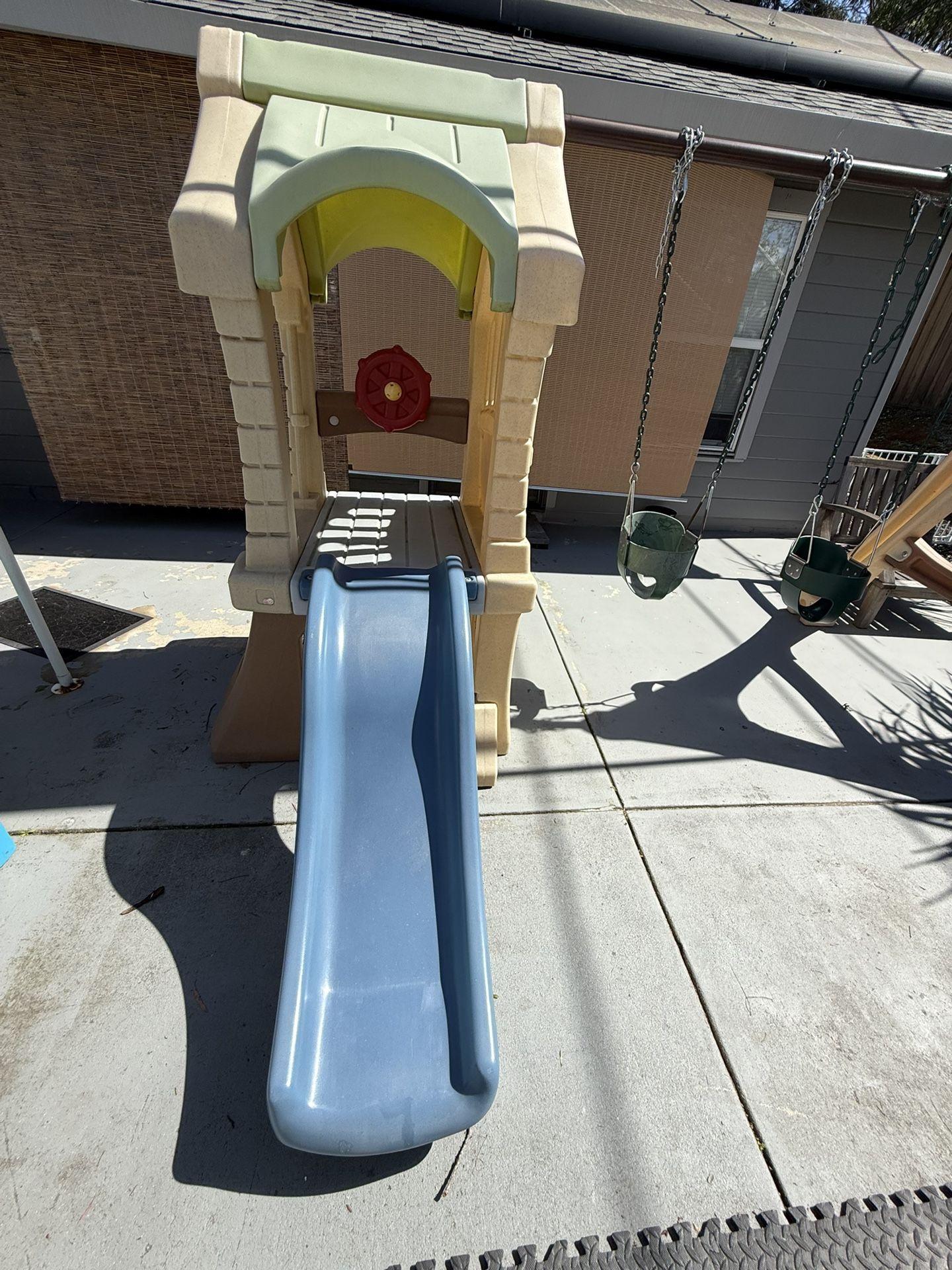 Swing Set With Slide 1-4 Years Old