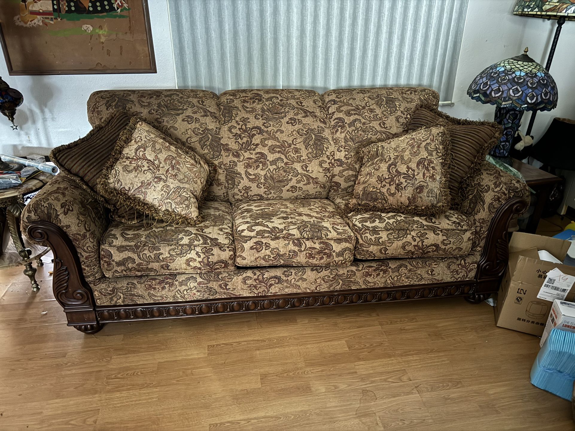 Sofa, Couch, Loveseat, Chair, And Ottoman