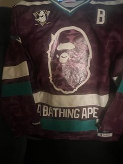 BAPE x Anaheim Ducks Hockey Jersey