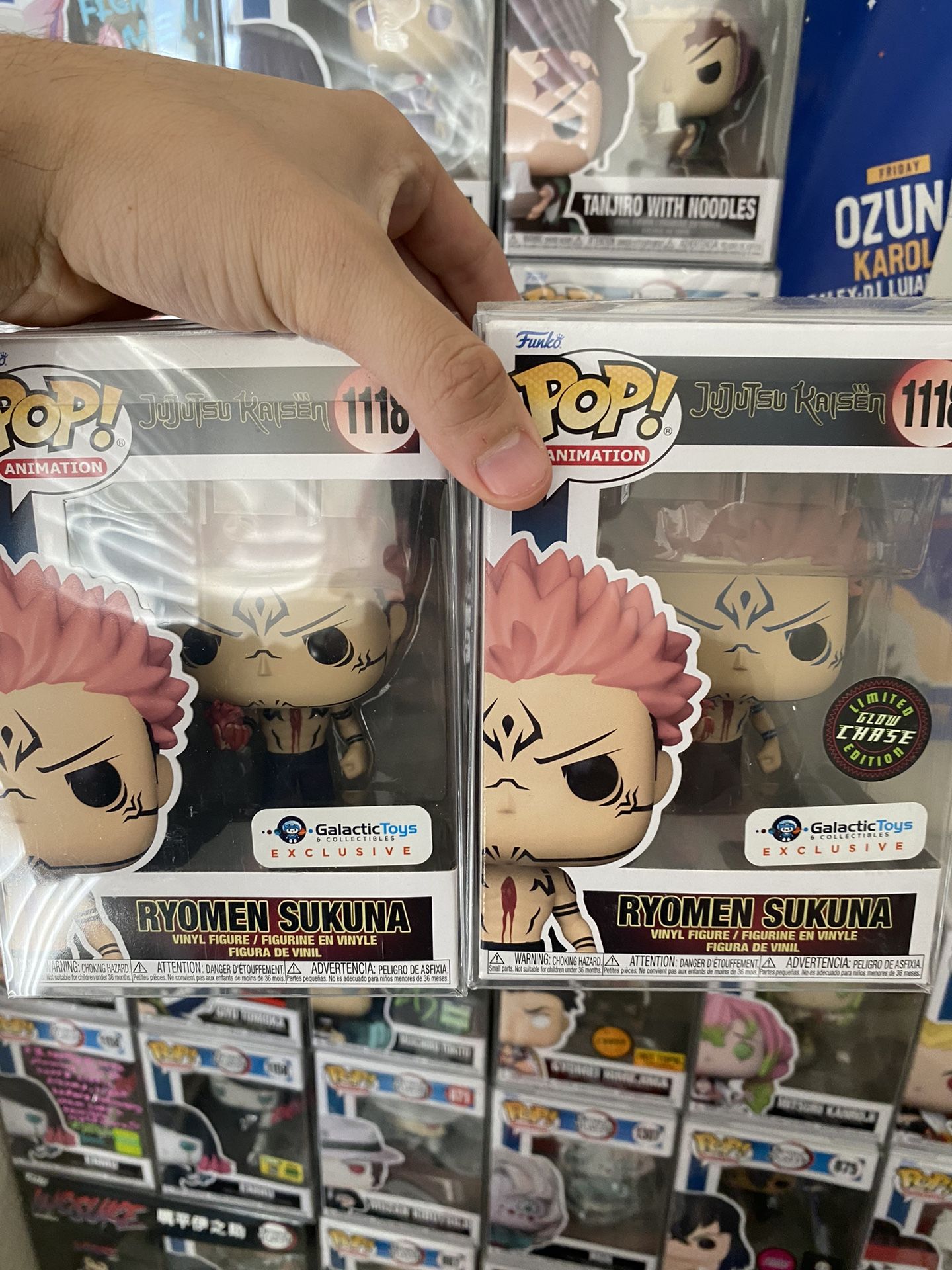 Kaisen Sukuna Galactic Toys CHASE Jujutsu Kaisen Anime Funko